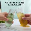 12pcs Plastic Ribbed Champagne Flutes 9 Oz Stemless Disposable Clear Plastic Toasting Glasses Shatterproof Cups Unbreakable Wine Glasses