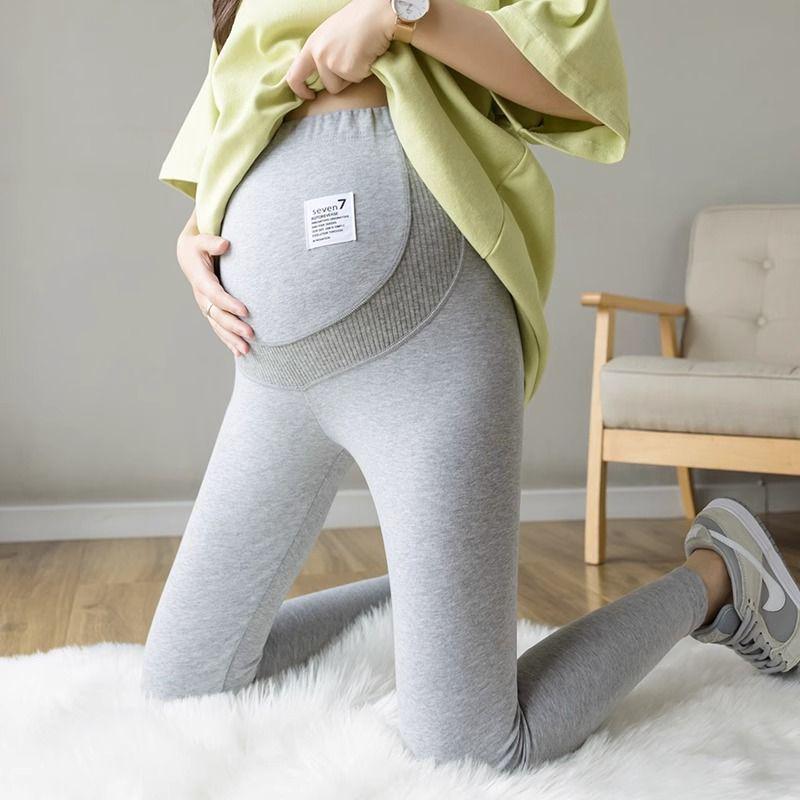 

Maternity Autumn-Winter Thick Velvet Base Layer Pants – Non-Constricting Belly, 2025 Style Large (110-135 lbs)