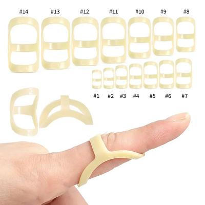 Waschbarer Fingerstabilisator Anti-Deformation Schützt die Hand Praktischer Fingerstabilisator-Stützverband Ovaler Triggerfinger-Schienenverband
