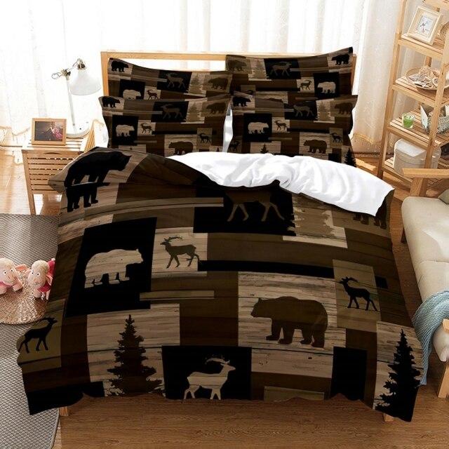 Pet Cat Duvet Set, Cute Animal 3D Printed Bedding Set for Girls and Boys, Animal Single and Double Bed, Large Duvet Cover, Pillowcase