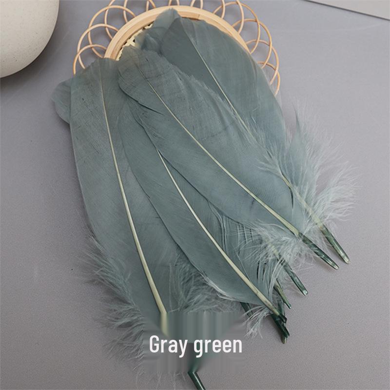 Barevná barvená velká husí pera pro DIY řemesla, ručně vyráběné dekorace a projekty pro mateřské školy