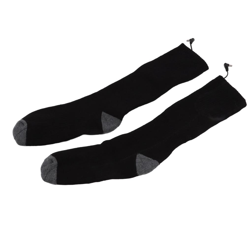 Meias de aquecimento inteligentes, meias térmicas elétricas aquecidas, meias elétricas resistentes ao frio do inverno