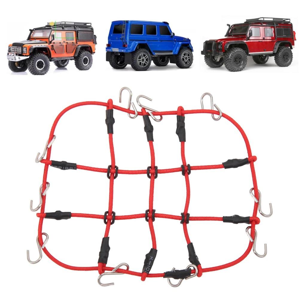 Elastic RC Crawler Luggage Net for Traxxas TRX4M 1/18 and for Axial SCX24 1/24 RC Car