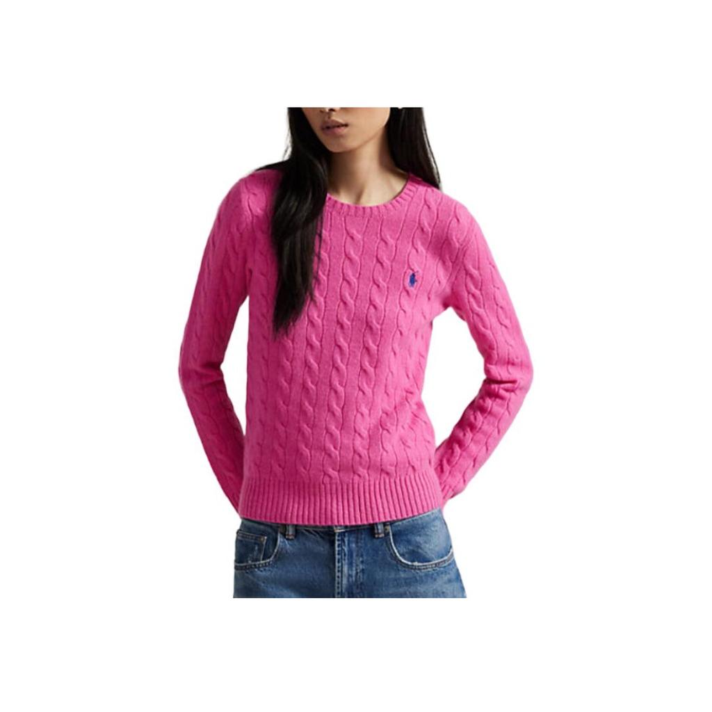 Polo Ralph Lauren Solid Color Crew Neck Long Sleeve Sweater Women Sweater WMPOSWENC021307650