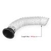 Universal Carbon Fiber Pattern Air Intake Funnel Kit for Front Bumper