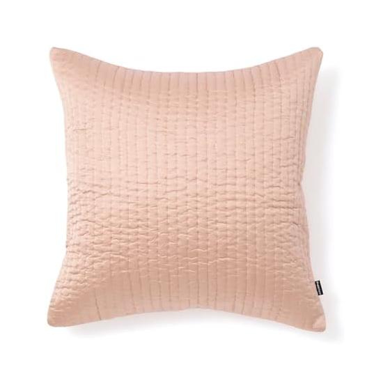 Francfranc Shiny Stitch Cushion Cover 45cm x 45cm Pink (061)