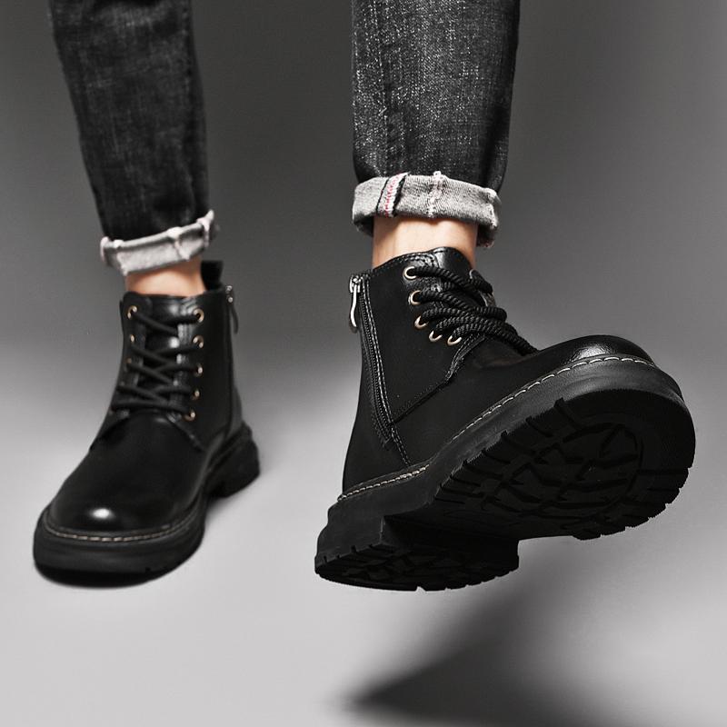 Модные классические мужские ботинки — фото 5