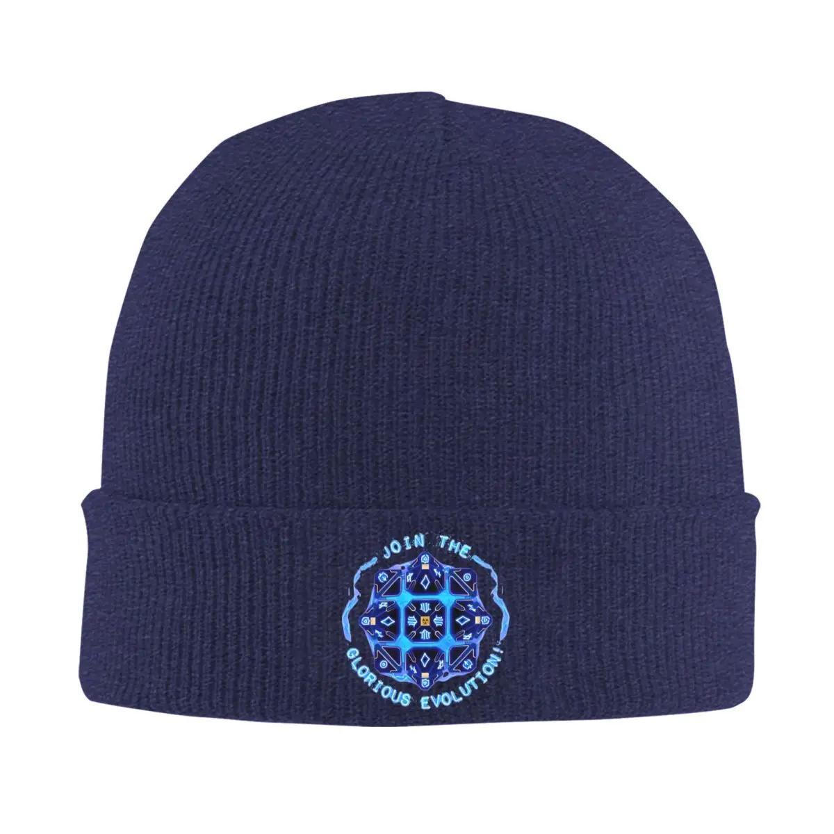 

HEXCORE Join The Glorious Evolution! Knit Hat Beanie Winter Hat Warm Fashion Arcane Cap Men Women