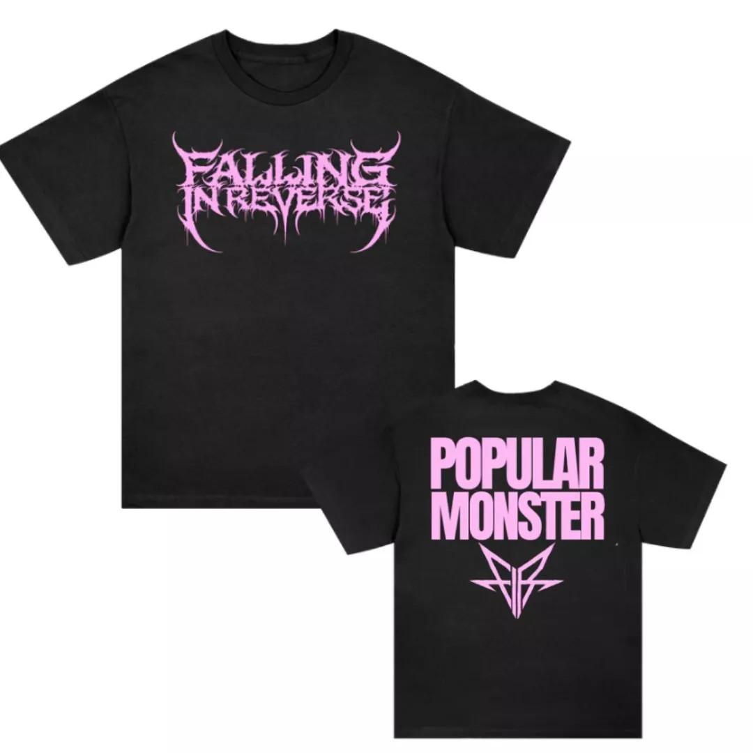 

Falling In Reverse Rock Band Popular Monster 2 Sided T Shirt Mens Womens Tees Top Full Size S-4XL S