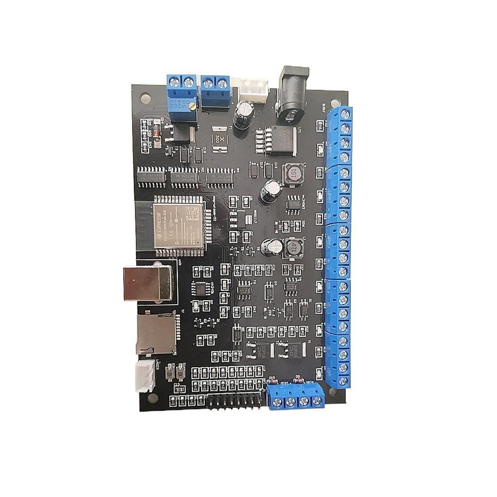 CNC GRBL 6 Axis Breakout Board Control Panel USB Motion Card ESP32 WiFi 32Bit CPU Similar Mach3 Router Controller DIY Parts