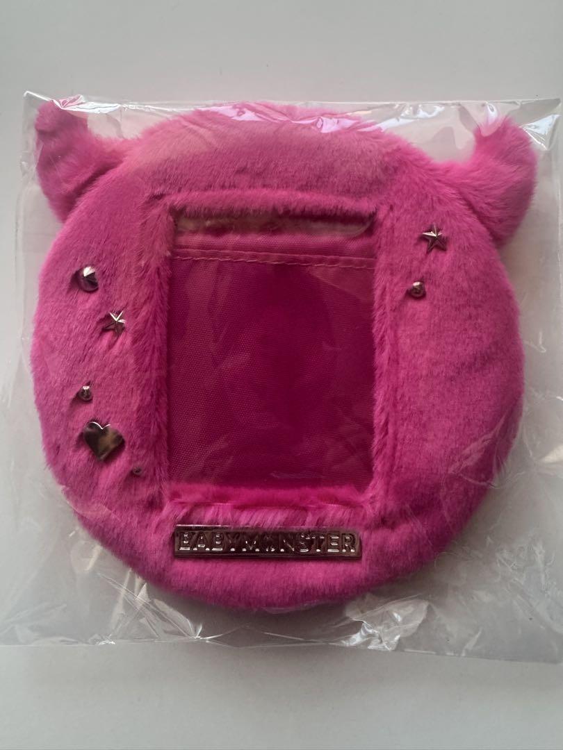 

[USED] BABYMONSTER Trading Card Holder/Case in Purple and Pink