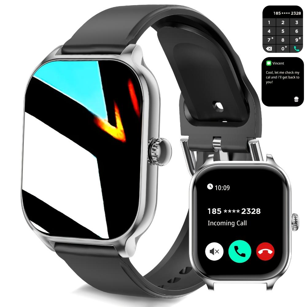 

LAXASFIT 2025 Новые умные часы H9 Bluetooth-звонки Мужские Женские Смарт-часы Фитнес-браслет Пользовательский циферблат