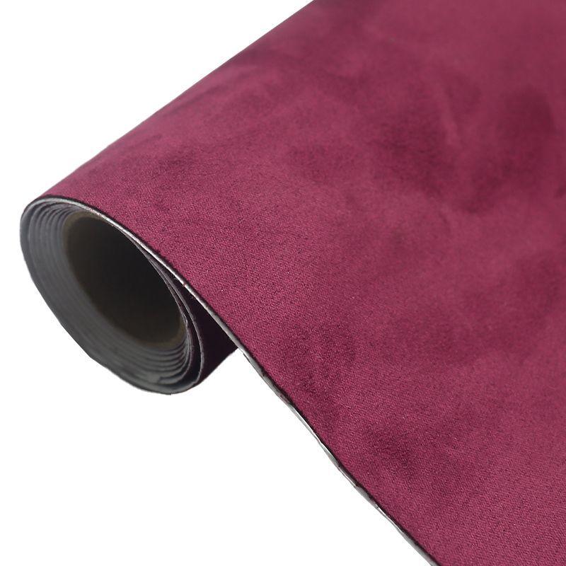 4 Sides Elastic Suede Fabric Self-adhesive Per Meter for Car Interior Jewelry Box Furniture Decoration Diy Sewing Smooth Cloth