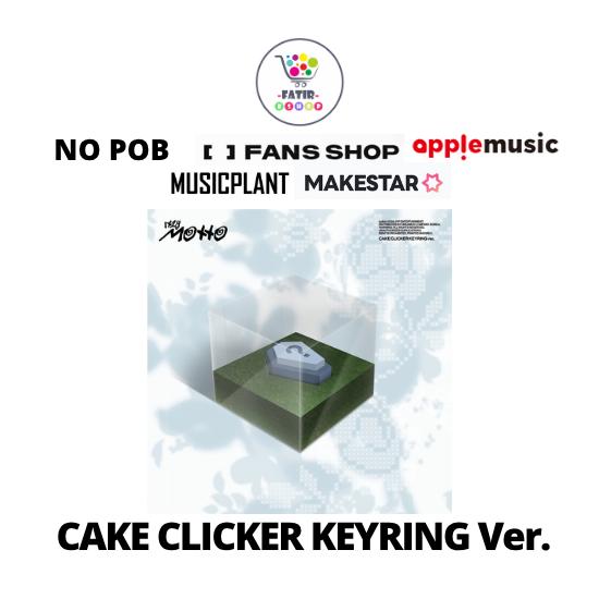 Выберите POB CAKE CLICKER KEYRING Версия ITZY Альбом Motto No POB