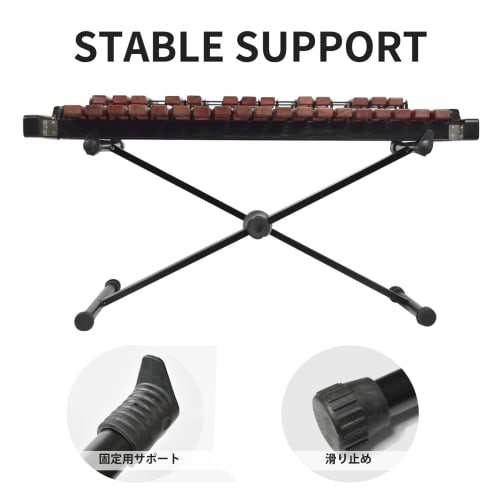 ENNBOM Xylophone, 32 Notes, with Stand and Mallets