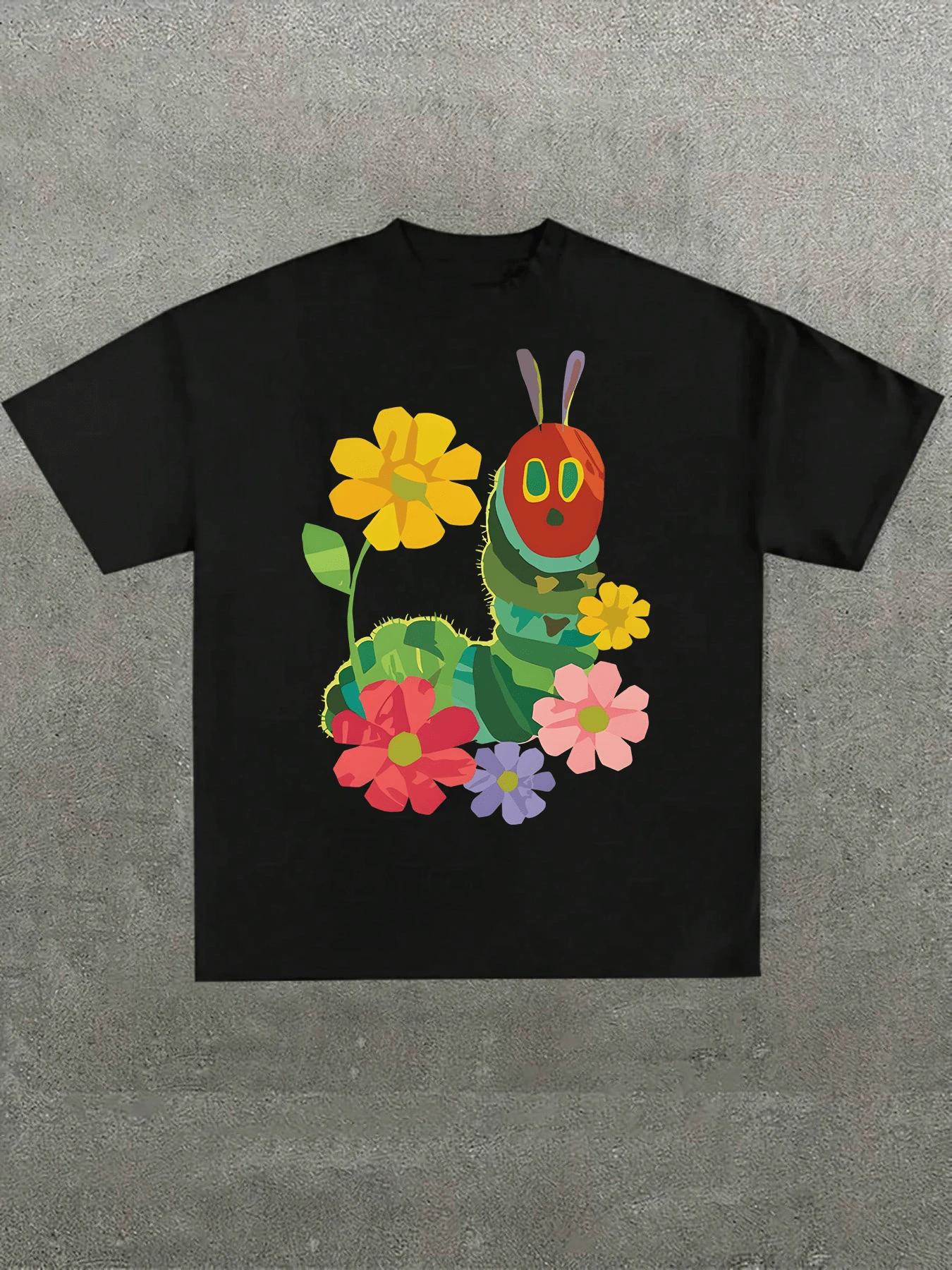 

Eric Carle s Caterpillar-Themed Graphic Unisex T-Shirt S