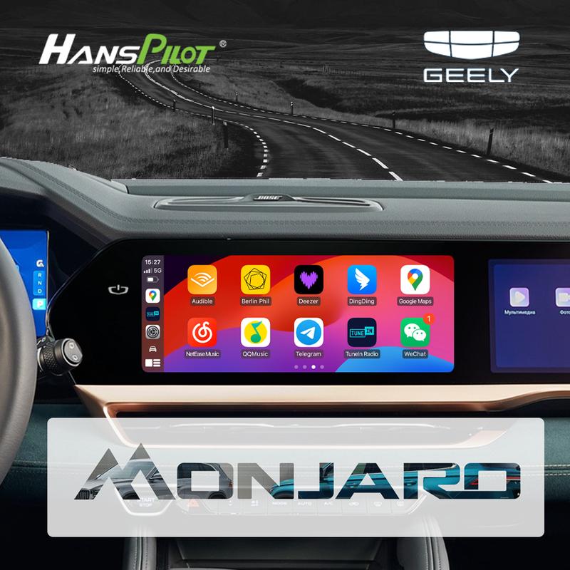 NCP0039 Geely Monjaro Tugella Atlas Pro Emgrand Pro GX3 Azkarra carbitlink easy connect adapter To CarPlay  Android Auto NCP0036