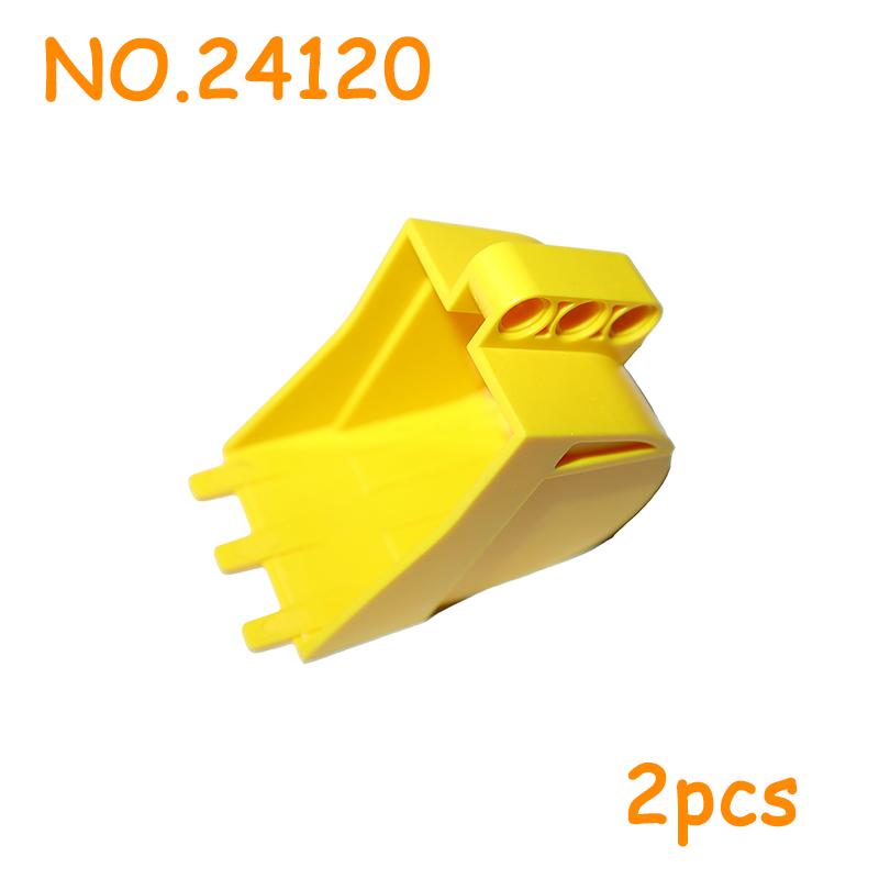Excavator Bucket Scooper Parts Bricks High-Tech Digger Bucket Series Parts Building Blocks 2950 2951 24120 18943 42196 32030
