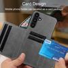Card Holder Leather Case for Samsung Galaxy S25 S24 Ultra Plus FE S24Plus S24FE S24+ 5G Business Wallet Phone Cover Etui