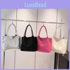 Stylish 2024 New Large Capacity Weaved Tote Bag Elegant Single Shoulder Bag