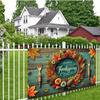 One background banner, Thanksgiving autumn leaf decorative fabric wall decoration, polyester fabric, party decoration