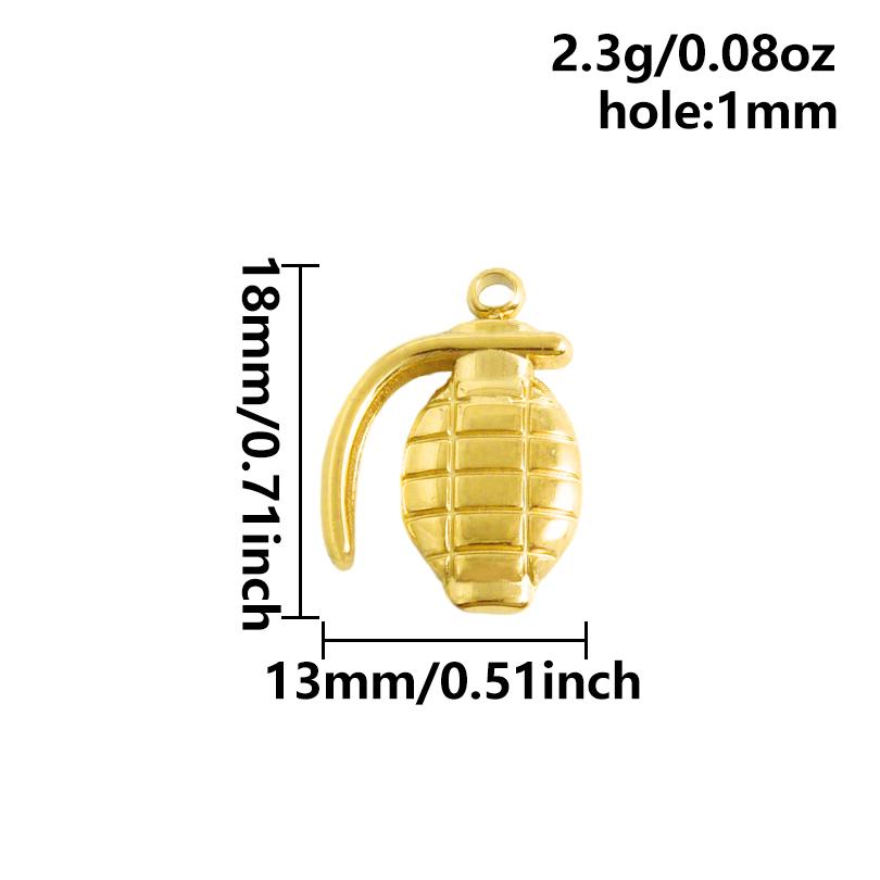 5pcs Gold Color Marine Animal Lobster Crab Enamel Charm Heart Cross Stainless Steel Pendant For Jewelry Making Keychain Earrings