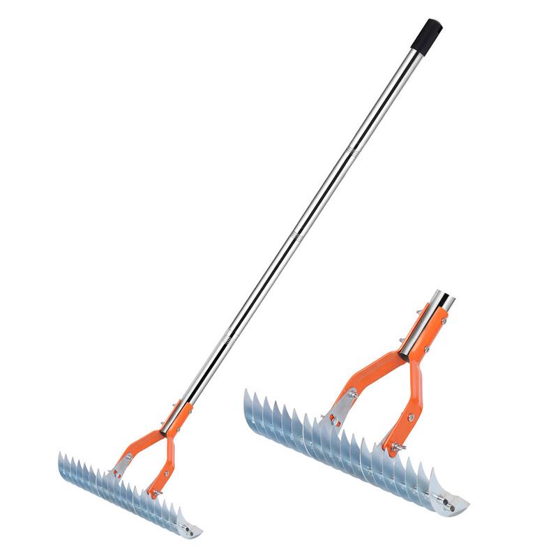 HEIXIE Multifunctional Garden Lawn Thatch Rake