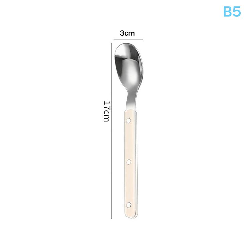 304 Stainless Steel Colorful Handle Cutlery - Creative Gift Flatware (Knife Fork Spoon) Drop Ship