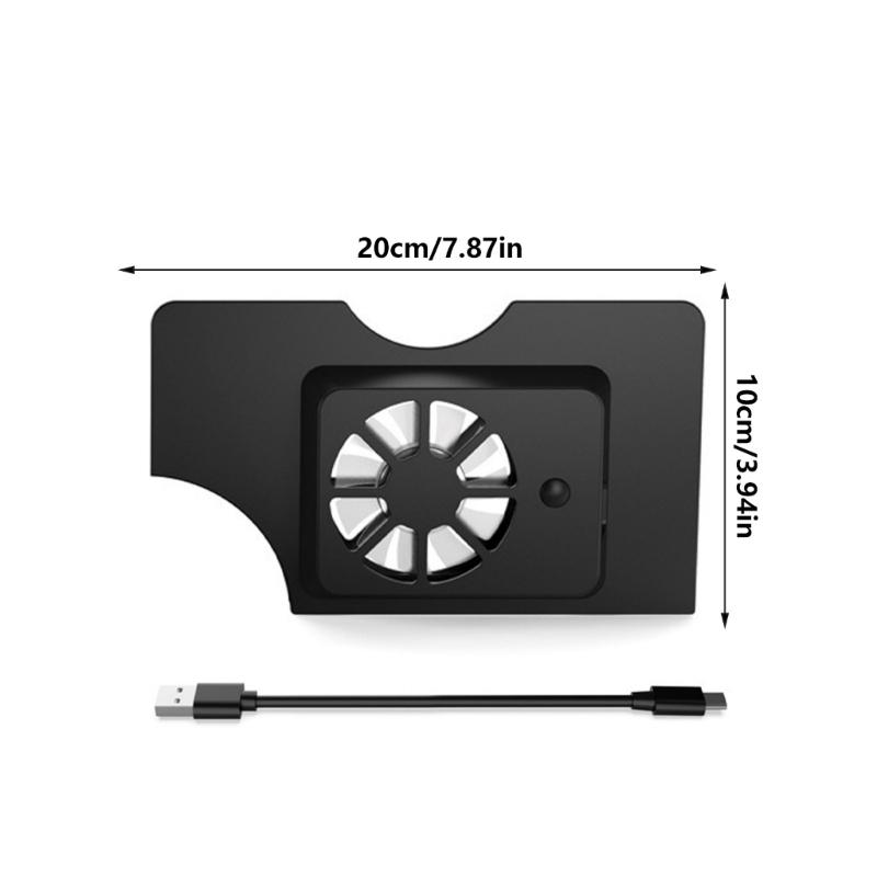 Efficient Cooling Fan Base Dock Stand with Blue Radiator for SW Host Prevents Overheating During Gameplay