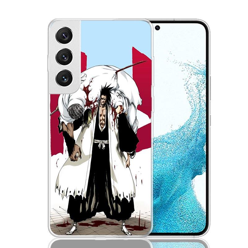 Bleach Zaraki Kenpachi Phone Case For Samsung Galaxy S26 Ultra S23 S24 S25 Edge S20 FE S21 S22 Plus Soft Print Shell Cover Funda