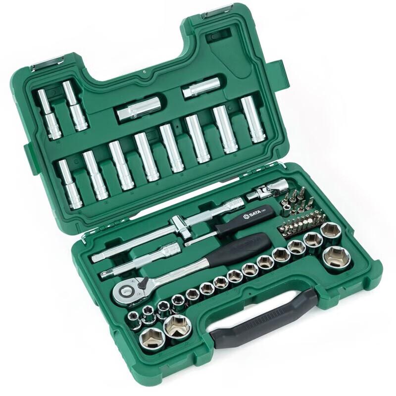 SATA 09007 60-Piece 1/2-Inch Drive Socket Set
