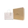 Coach Ace 26 Magnetic Closure Detachable Shoulder Strap Leather Shoulder Crossbody Handbag Medium Women Handbags White CR681-B4HA