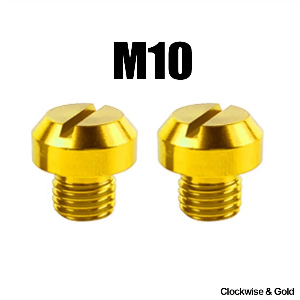 2PCS M8 M10*1,25 Motocyklové zrcátko Šroubovací šrouby Zátky pro Yamaha Honda Kawasaki Suzuki BMW Aprilia Ducati Universal