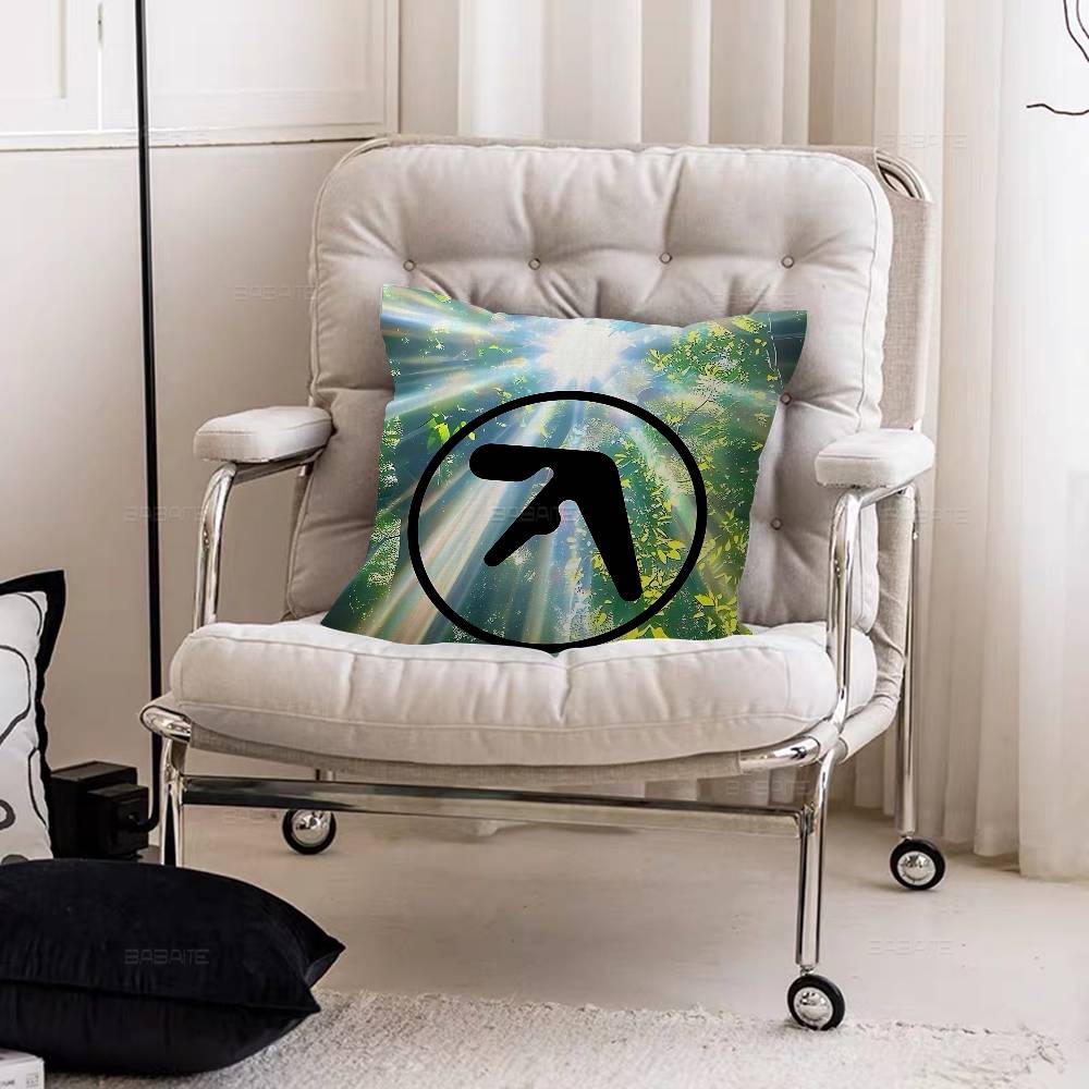 DJ A-Aphex T-Twins Pillow Cushion Cover Pillowcase Living Room Sofa Home Decor Customized