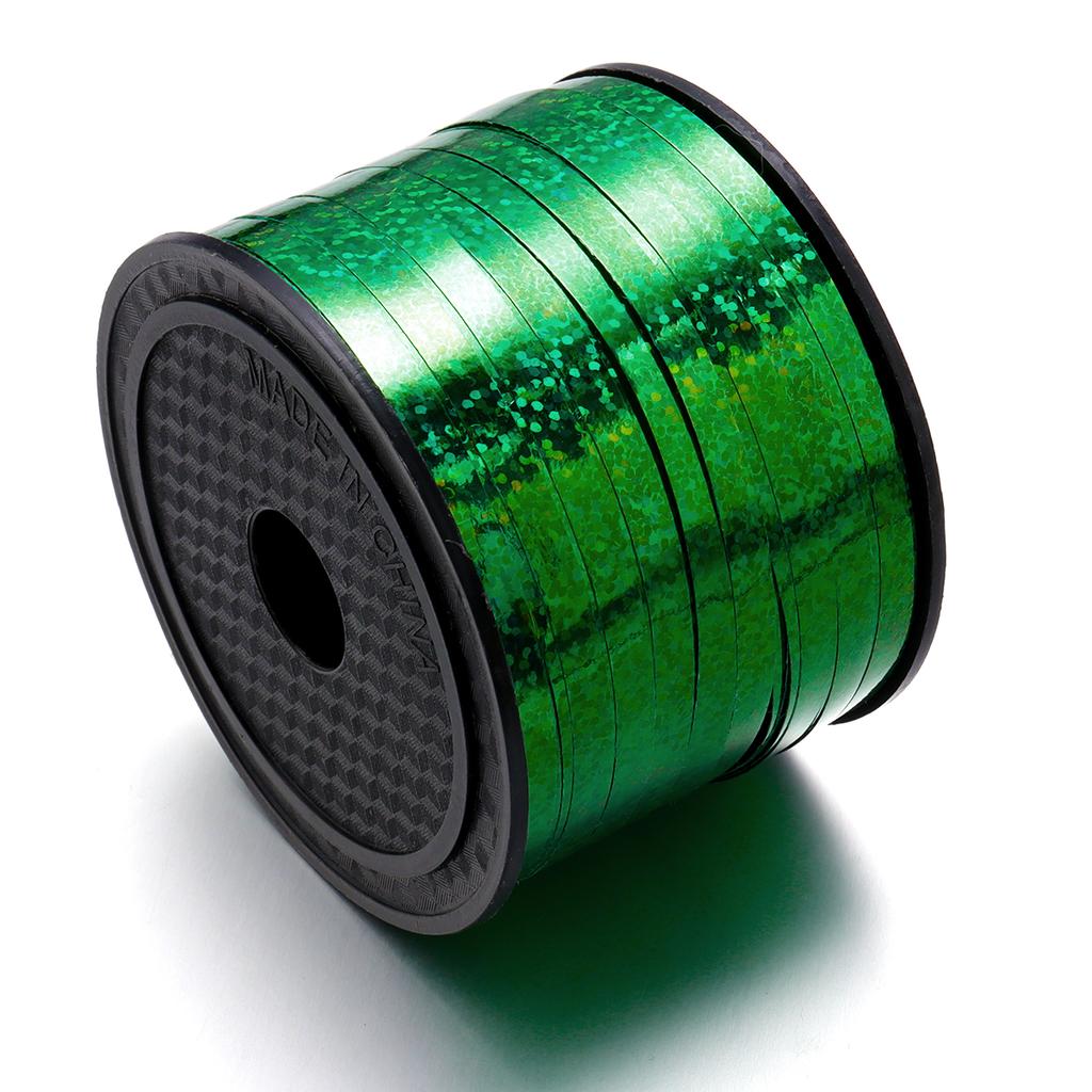 100yards Balloon Ribbons Colorful Plastic Laser Ribbons For Wedding Birthday Party Christmas DIY Crafts Gift Wrapping Decoration
