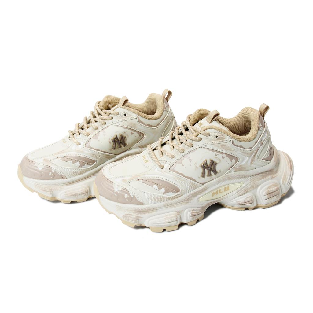 MLB New York Yankees Walking Planet, Sand Dune Trace Height Increasing Breathable Low top Chunky Sneakers Unisex 3ASHW005N-50CRS(Team1492-)