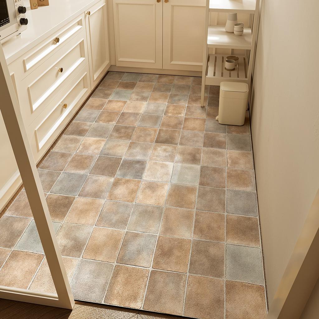 Carpet For Kitchen Waterproof Non-Slip Oil-Resistant Floor Mat Minimalist Geometric Pattern Rug Home Decoration Large Size Mats