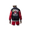 Jordan Alphabet Print Colorblock Baseball Collar Jacket Kids Jackets Multicolor FJ5347-010