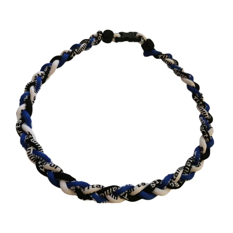 Braided Necklace Adjustable Sports Necklace Unique Charm Necklace Fashion Neck Jewelry Fabric Necklace for Man and Boys