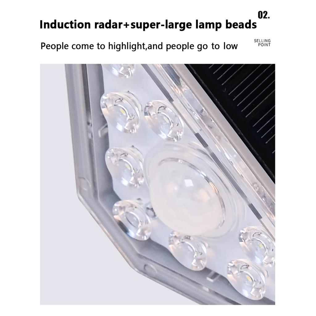 2 Pack Solar Step Lights, 800mAh Waterproof LED Stair Lights Deck Lighting Outdoor Decor for Stairs, Pathway, Walkway,