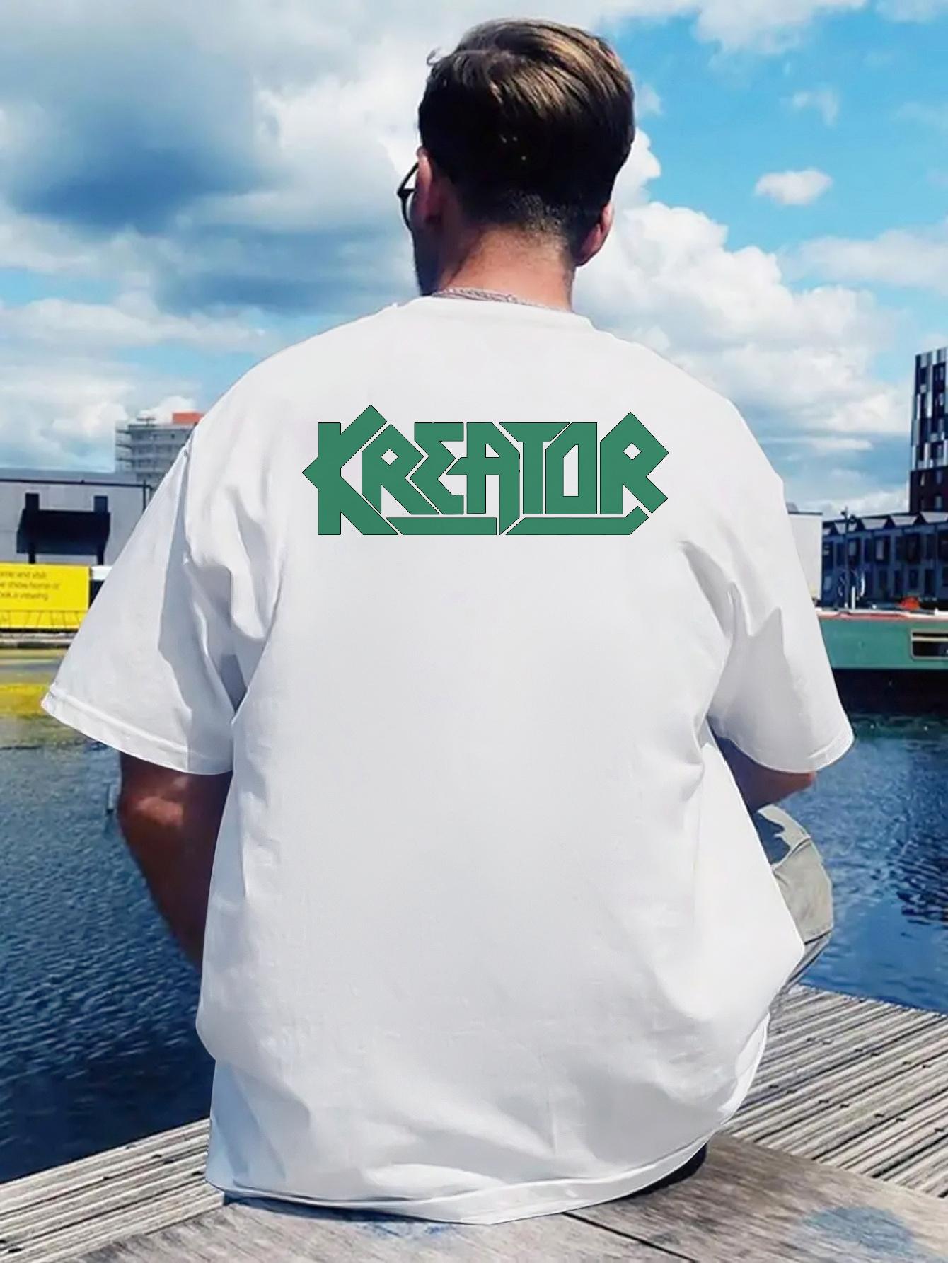 Retro Rock Band Graphic T-shirt - KREATOR Print S