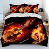 Classical Guitar Electric Guitar Bedding Set Print With Pillowcase Bed Duvet Cover Soft Single Double Queen Super King Size