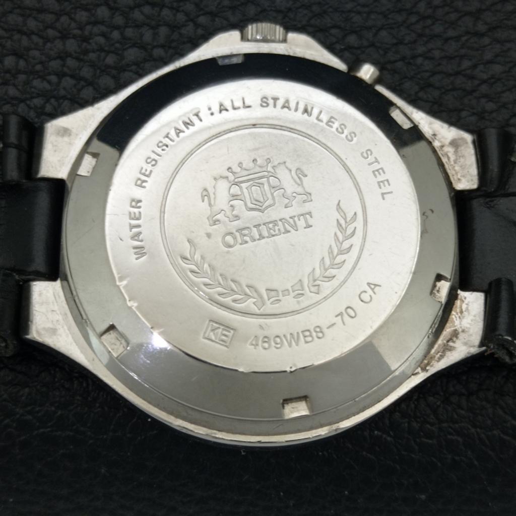 VINTAGE ORIENT AAA CRYSTAL AUTOMATIC JAPAN MENS ORIGINAL DIAL WATCH A706971-1