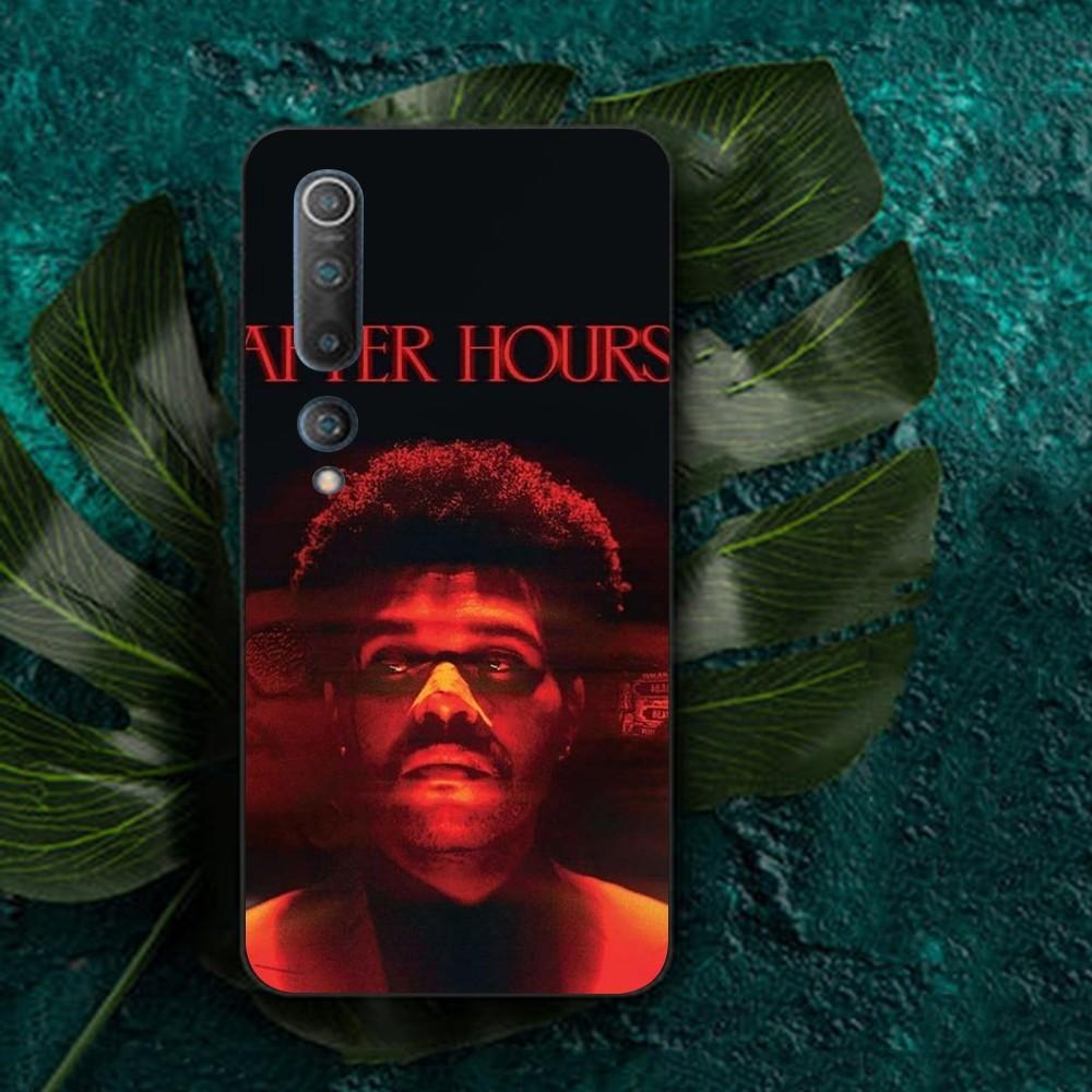 Singer The W-Weeknd Phone Case For Redmi Note 4 X 5 A 6 7 8 T 9 9S 10 11 11S 11Epro Poco M3 Pro