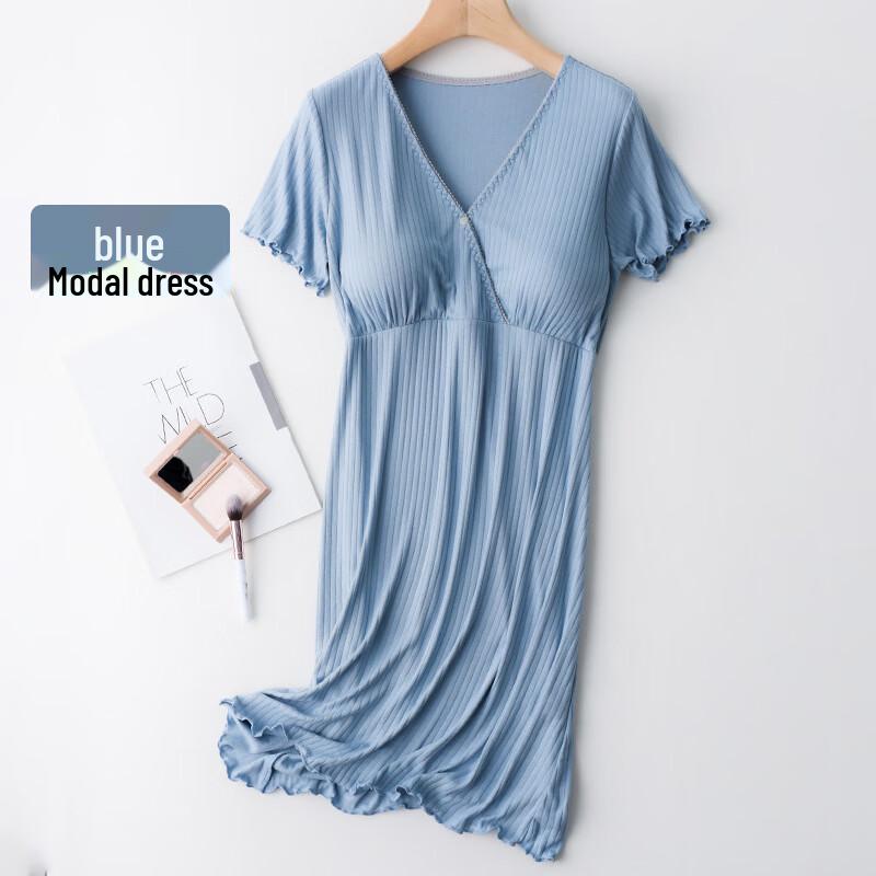 MODENGYUNMA Summer Thin Maternity Nursing Tunic Top