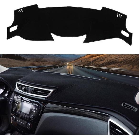 Blazeray Dashboard Cover Dash Cover Mat Pad Carpet Custom Fit for Nissan Rogue 2014 2015 2016 2017 2018 2019 2020 Accessories Anti-Skid Center