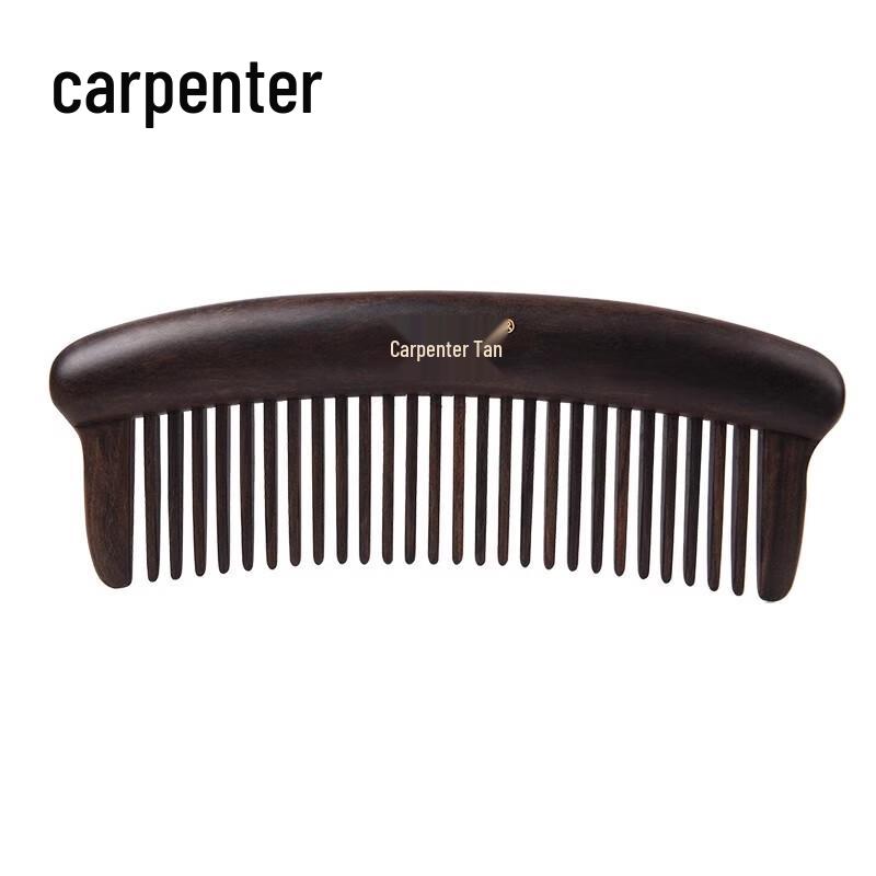 

Tan Mujiang Five Blessings Wooden Comb