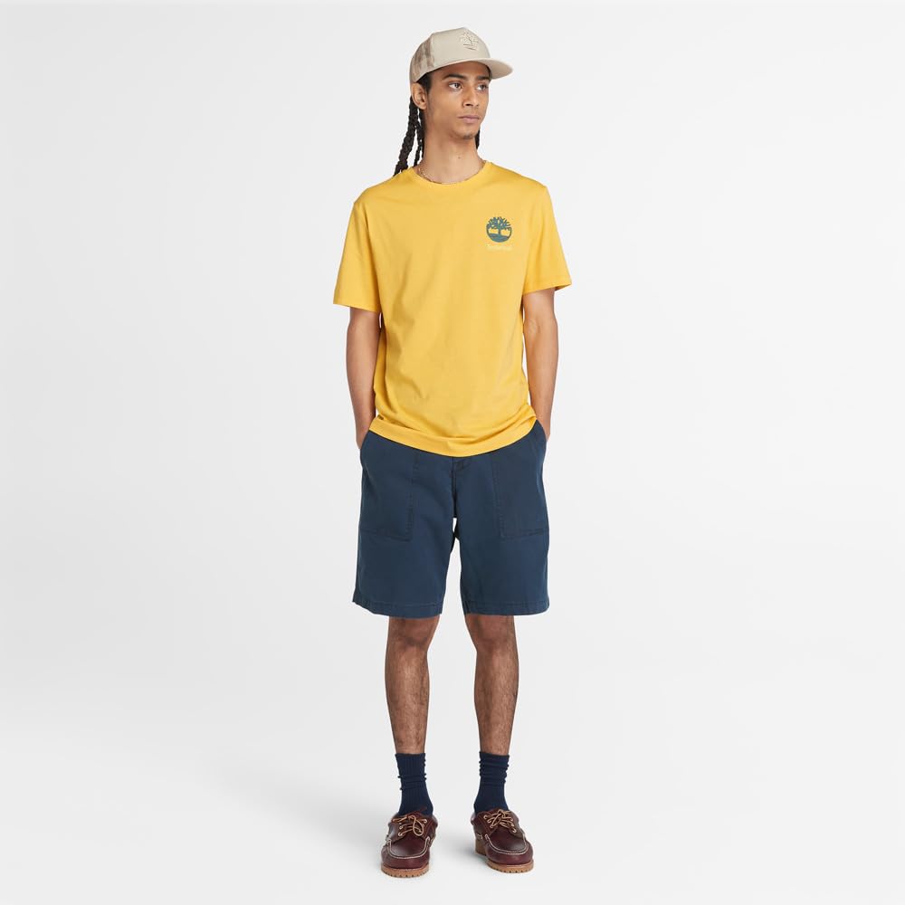 Timberland Men's MIMOSA Short Sleeve Back Graphic T-Shirt, Size XL, TB0A431UEG41