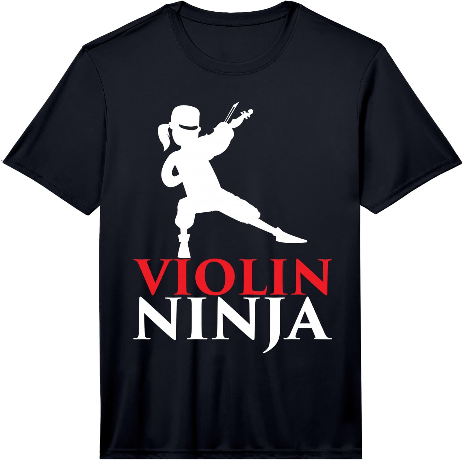 Violin Ninja Violinist Player Music Lover Gift Performance  Unisex T-Shirt XL