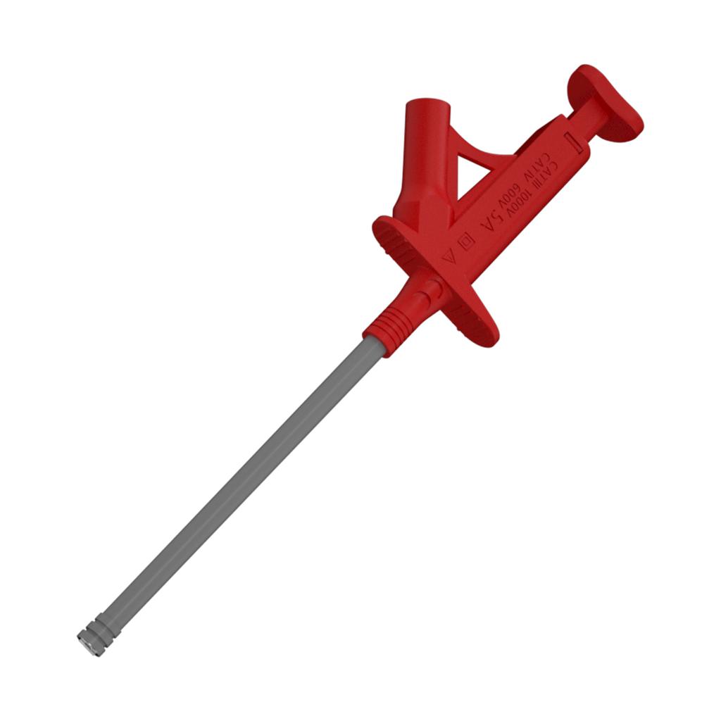 J.30042 Quick Test Hook Clip 4MM Banana Socket Professional Insulated High Voltage Flexible Grabber Probe Test Hook Clip